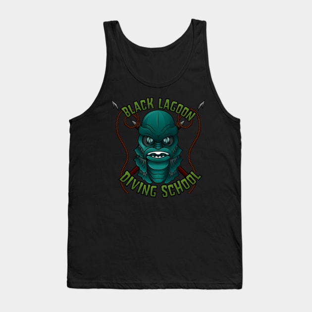 Diving School Tank Top by Profeta999